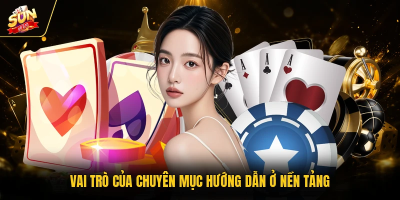 Vai trò của chuyên mục hướng dẫn ở nền tảng